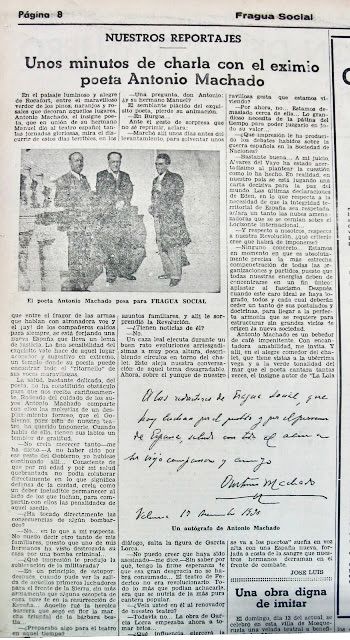 El último verso de Antonio Machado